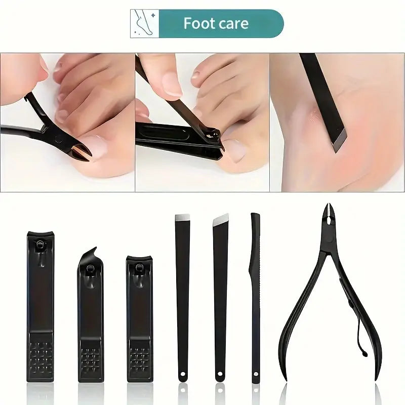 24 pcs nail clippers kit