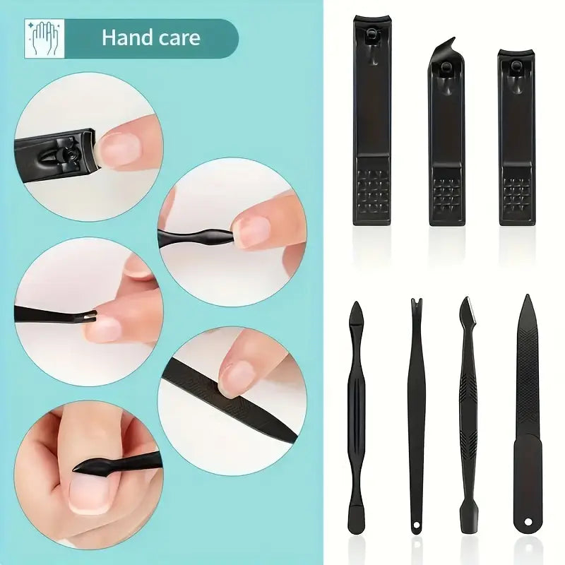 24 pcs nail clippers kit