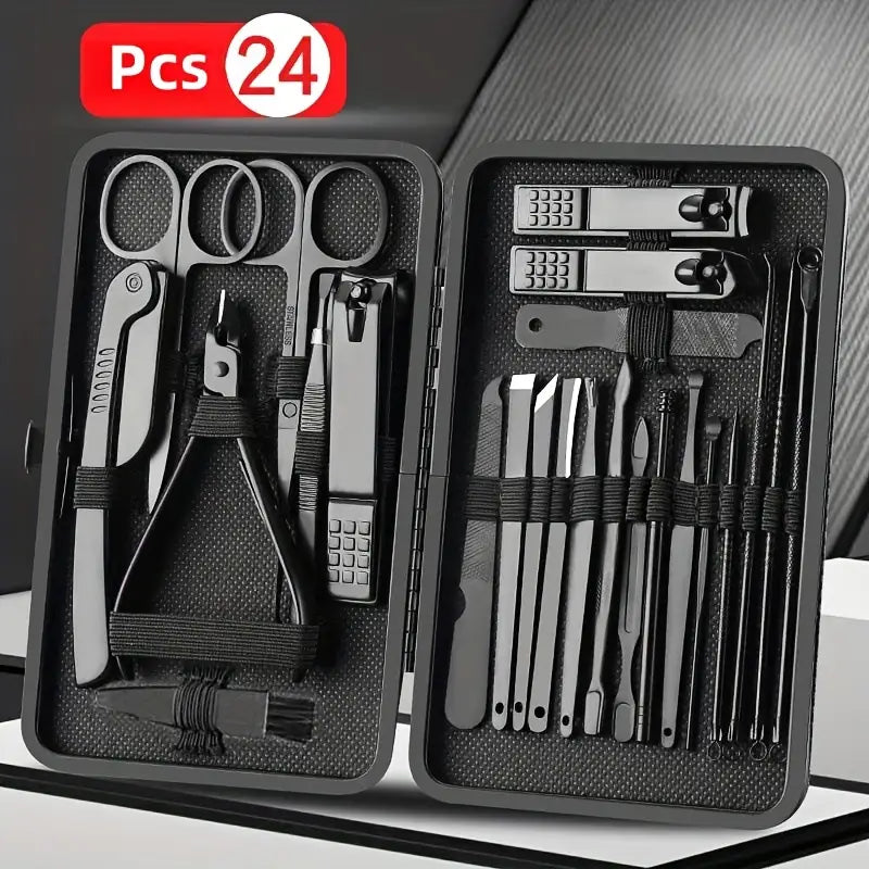 24 pcs nail clippers kit