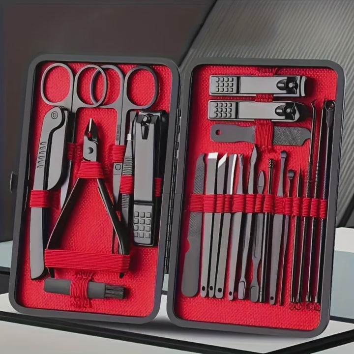 24 pcs nail clippers kit